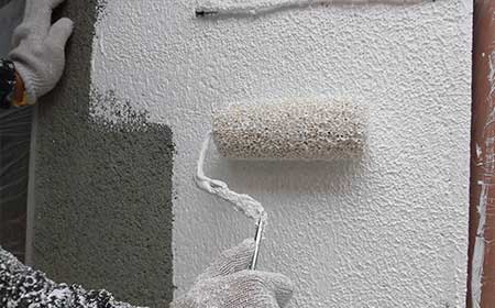 外壁の保護機能を回復させる工事