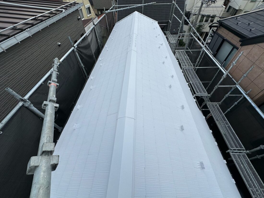 屋根塗装工事　施工後