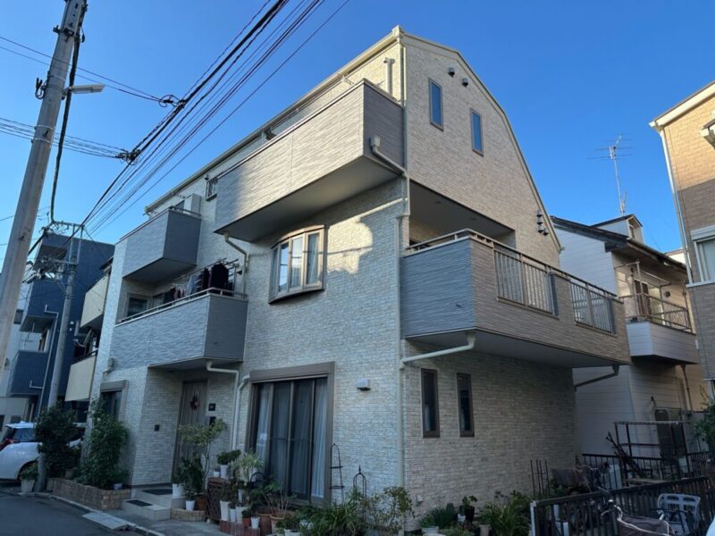 板橋区 屋根外壁塗装工事