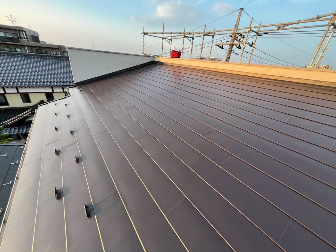 屋根カバー 施工後