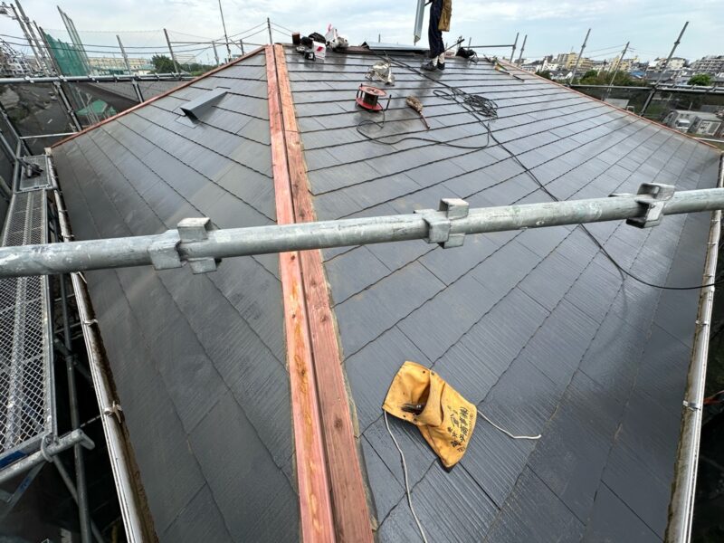 朝霞市　貫板交換工事