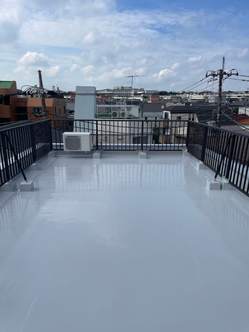 屋上防水施工後