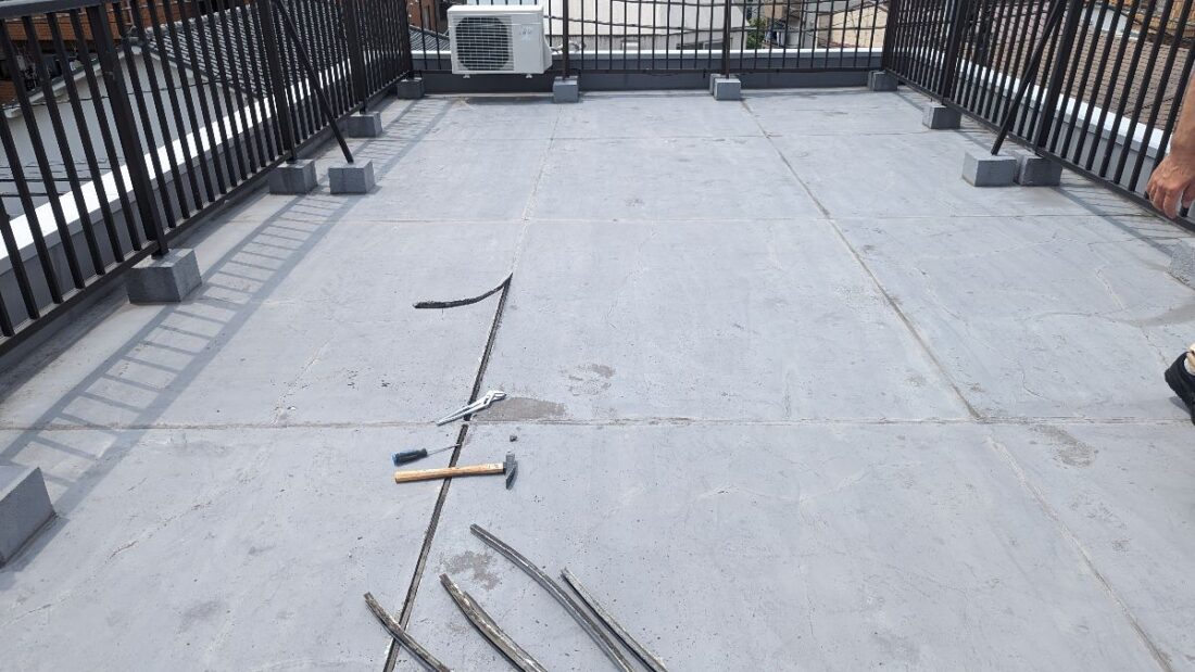 屋上防水施工前