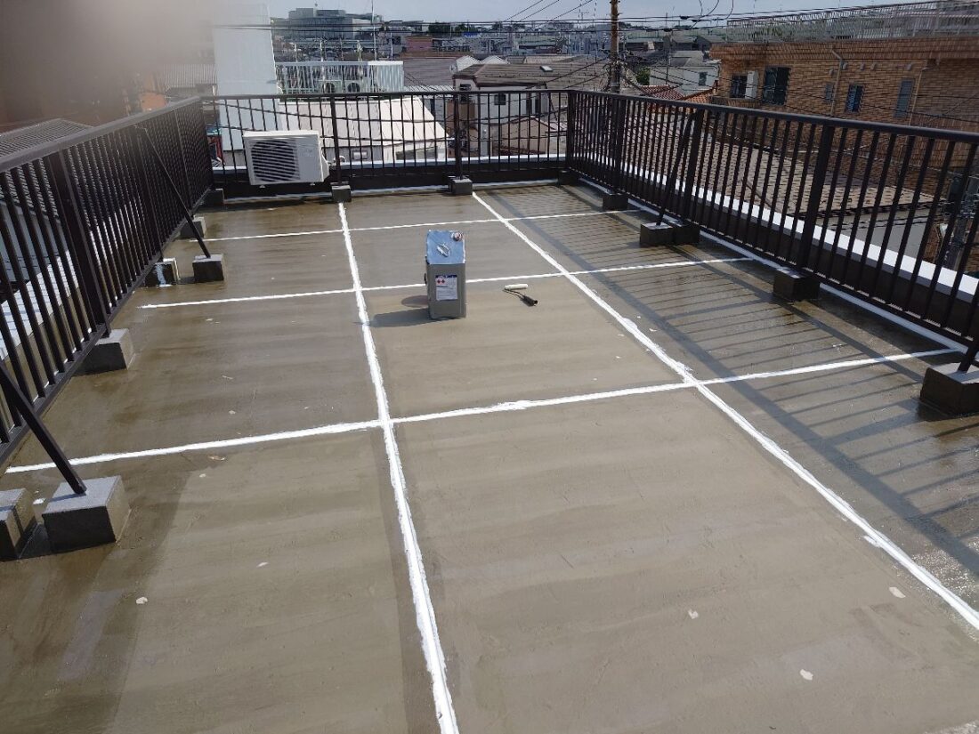 屋上防水下地処理