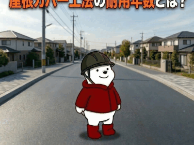 【屋根工事】屋根カバー工法の耐用年数とは？